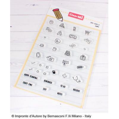 Impronte d’Autore Clear Stamps - Diary